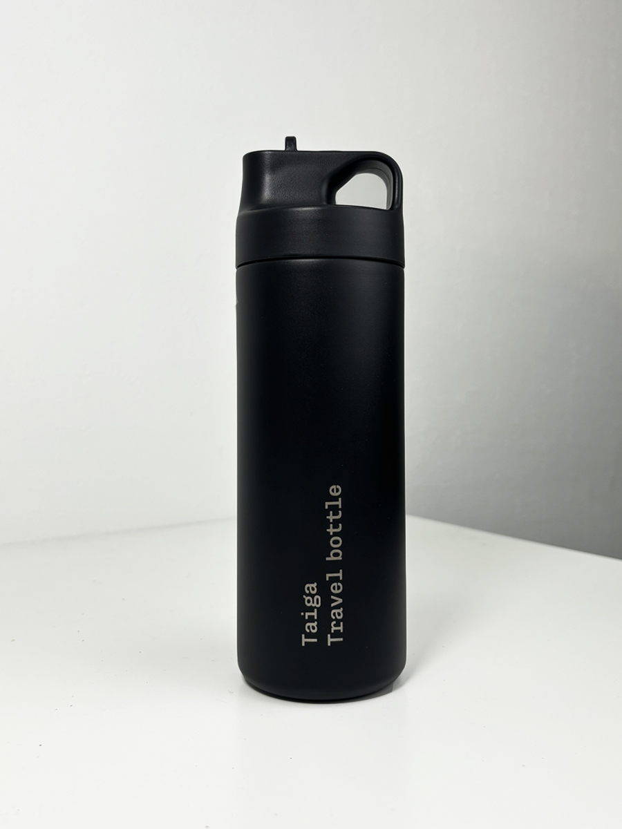 Термобутылка: Travel bottle (черный)